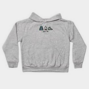 Hiker Life Kids Hoodie